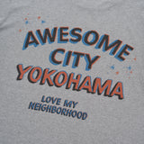 "YOKOHAMA Awesome city"  Long Sleeve TEE